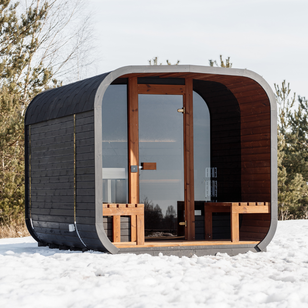 3M Cube Sauna with Terrace