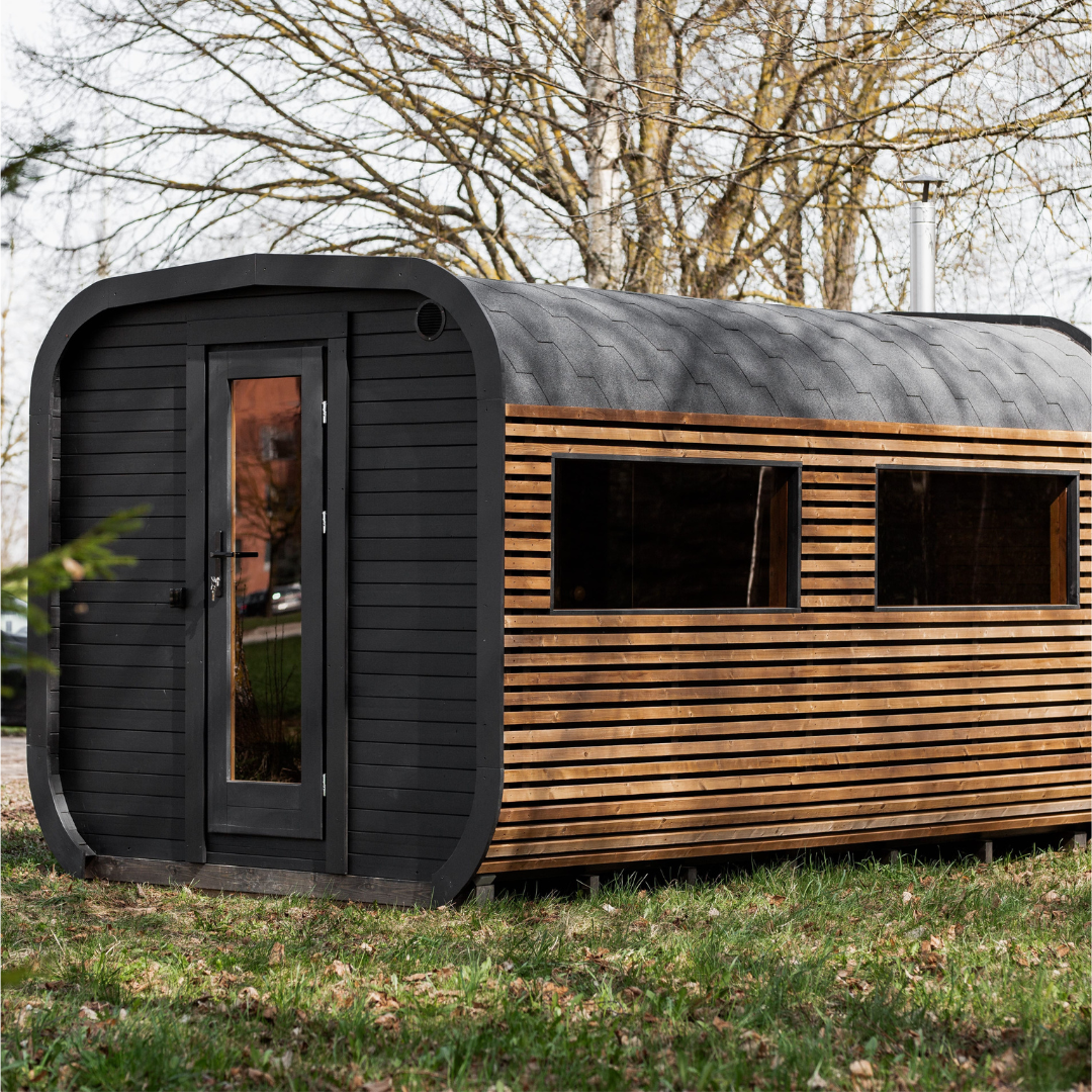 4.5M Cube Sauna with Pre-Sauna