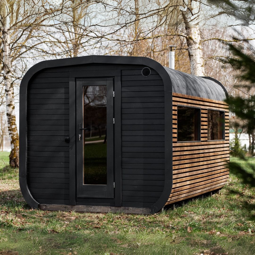 4M Cube Sauna with Pre-Sauna